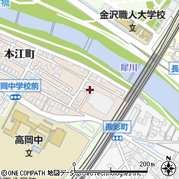 本江町会館周辺の地図