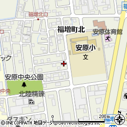 石川県金沢市福増町北1250周辺の地図