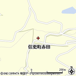 長野県長野市信更町赤田515周辺の地図