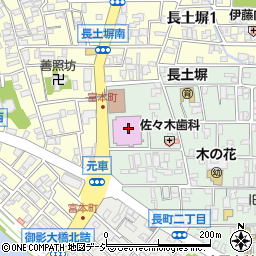 金沢市営中央市民体育館周辺の地図