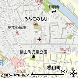 タクシー古都観光周辺の地図
