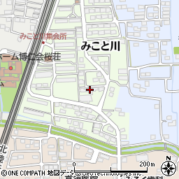 長野県長野市みこと川40周辺の地図