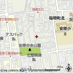 石川県金沢市福増町北1241周辺の地図