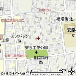 石川県金沢市福増町北1207周辺の地図