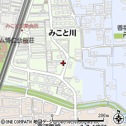 長野県長野市みこと川38周辺の地図