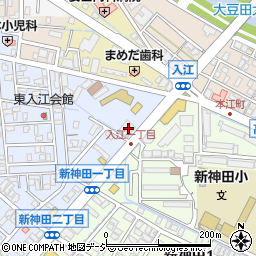 石川県金沢市入江1丁目1周辺の地図