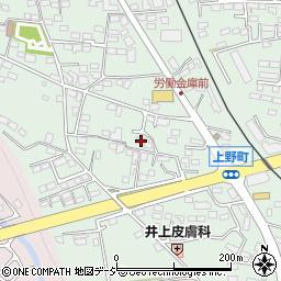 栃木県鹿沼市上野町360周辺の地図
