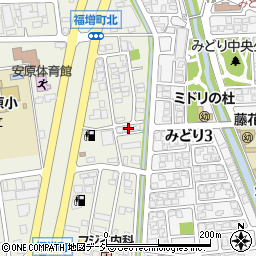 石川県金沢市福増町北635周辺の地図