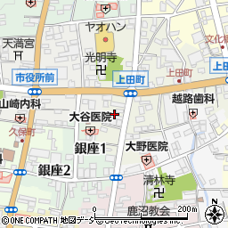 栃木県鹿沼市上田町1890周辺の地図