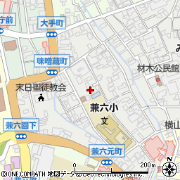 大元密教金沢集会所周辺の地図