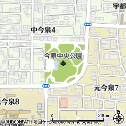 今泉中央公園周辺の地図