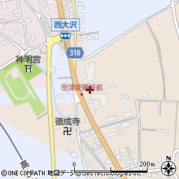 富山県富山市笹津（押上）周辺の地図