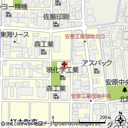 金沢市役所　産業・経済異業種研修会館周辺の地図