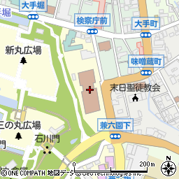 金沢簡易裁判所周辺の地図