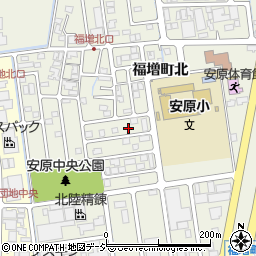 石川県金沢市福増町北1235周辺の地図