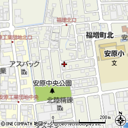 石川県金沢市福増町北1222周辺の地図
