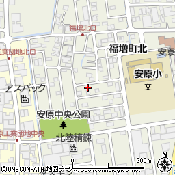 石川県金沢市福増町北1224周辺の地図