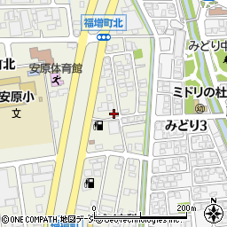 石川県金沢市福増町北602周辺の地図