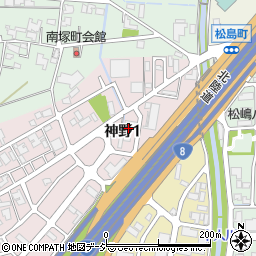 〒920-0368 石川県金沢市神野の地図