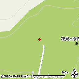 花見ヶ原森林公園キャンプ場周辺の地図