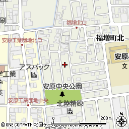 石川県金沢市福増町北1205周辺の地図
