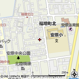 石川県金沢市福増町北1229周辺の地図