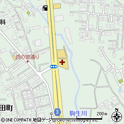 栃木トヨタ自動車　駒生店周辺の地図