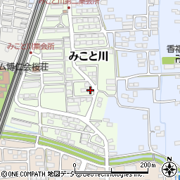長野県長野市みこと川46周辺の地図