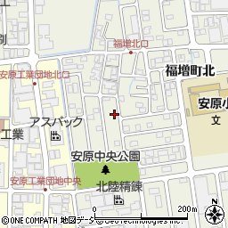 石川県金沢市福増町北1219周辺の地図