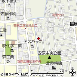 石川県金沢市福増町北1166周辺の地図