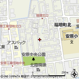石川県金沢市福増町北1136周辺の地図