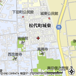 長野県長野市松代町城東98周辺の地図
