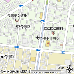 クリナップ北関東支店宇都宮ショールーム周辺の地図