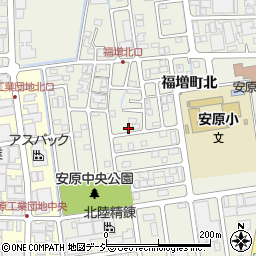 石川県金沢市福増町北1134周辺の地図