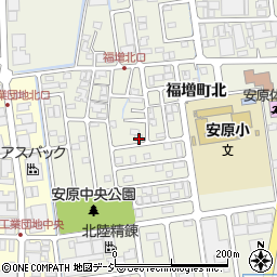 石川県金沢市福増町北1133周辺の地図