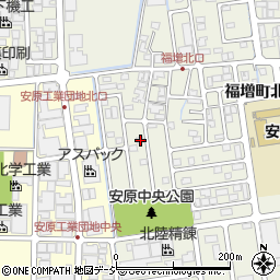 石川県金沢市福増町北1198周辺の地図