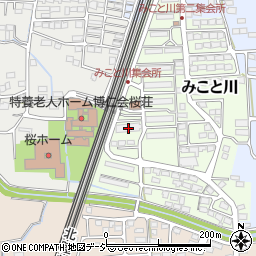 県営みこと川団地Ａ－１３棟周辺の地図