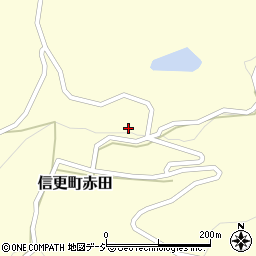長野県長野市信更町赤田484周辺の地図