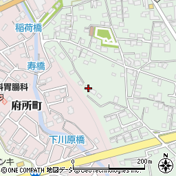 栃木県鹿沼市上野町396-2周辺の地図