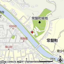 石川県金沢市常盤町38周辺の地図
