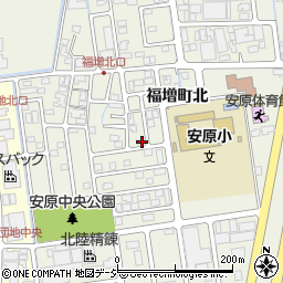 石川県金沢市福増町北1128周辺の地図