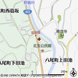富山県富山市八尾町西葛坂304-1周辺の地図
