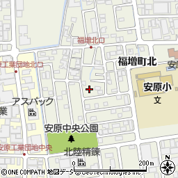 石川県金沢市福増町北1135周辺の地図