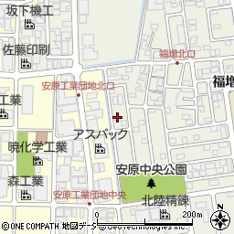石川県金沢市福増町北1165周辺の地図