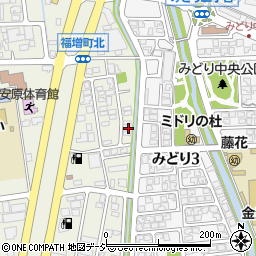 石川県金沢市福増町北934周辺の地図