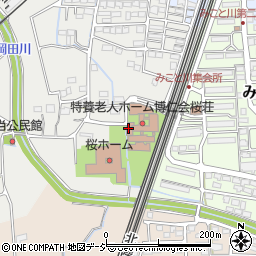博仁会桜荘周辺の地図