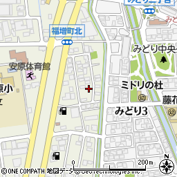 石川県金沢市福増町北929周辺の地図