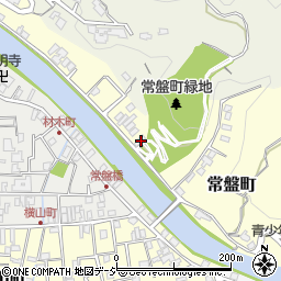 石川県金沢市常盤町36周辺の地図