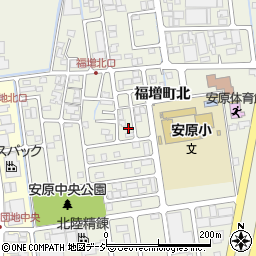 石川県金沢市福増町北1127周辺の地図