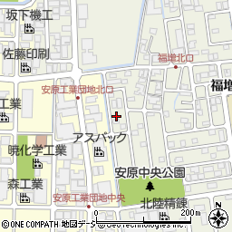 石川県金沢市福増町北1164周辺の地図